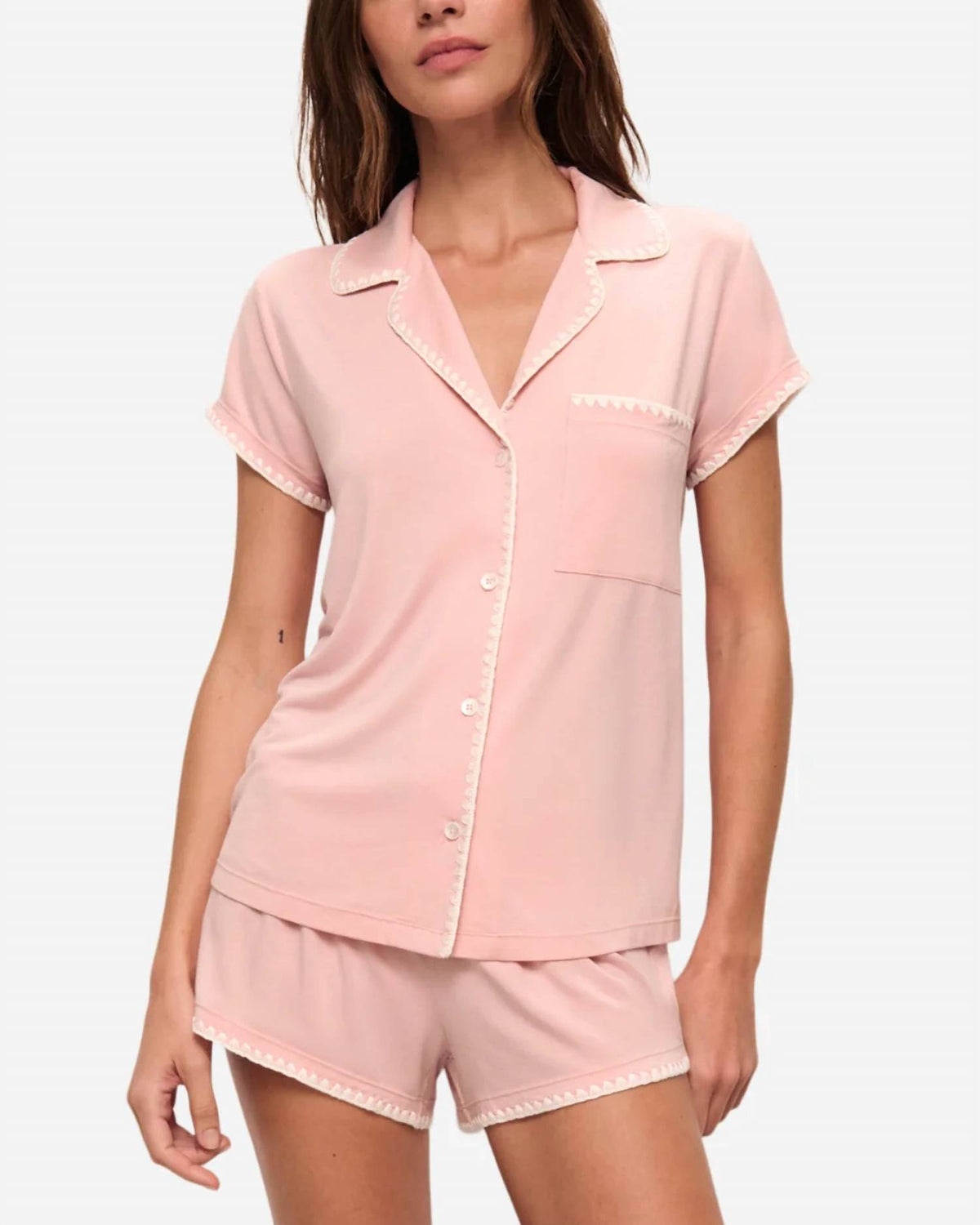 Eberjey - Frida Tencel Modal Shortie Pajama Set