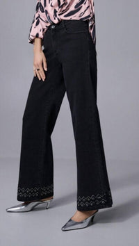 Joseph Ribkoff - mid rise jean