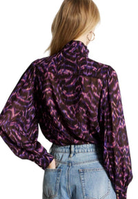 Suncoo - Lyric Long Sleeve Blouse