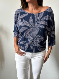 Veronica M - Long Sleeve Printed Shirt