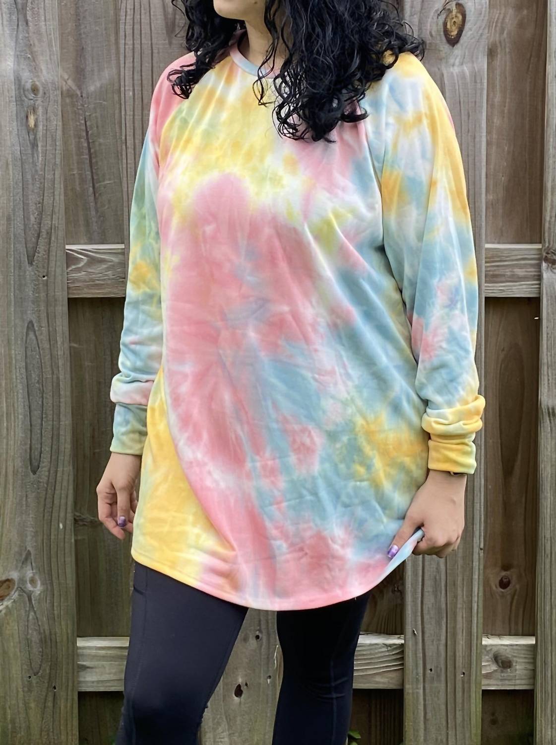 Ellis - Tie Dye Raglan Tunic