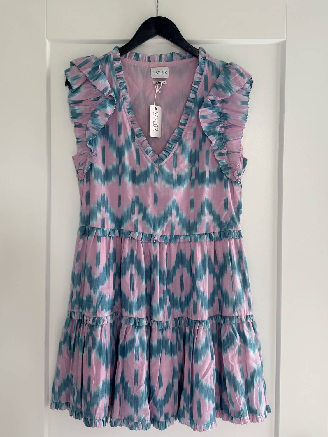 Saylor - Women's Ikat Mini Dress
