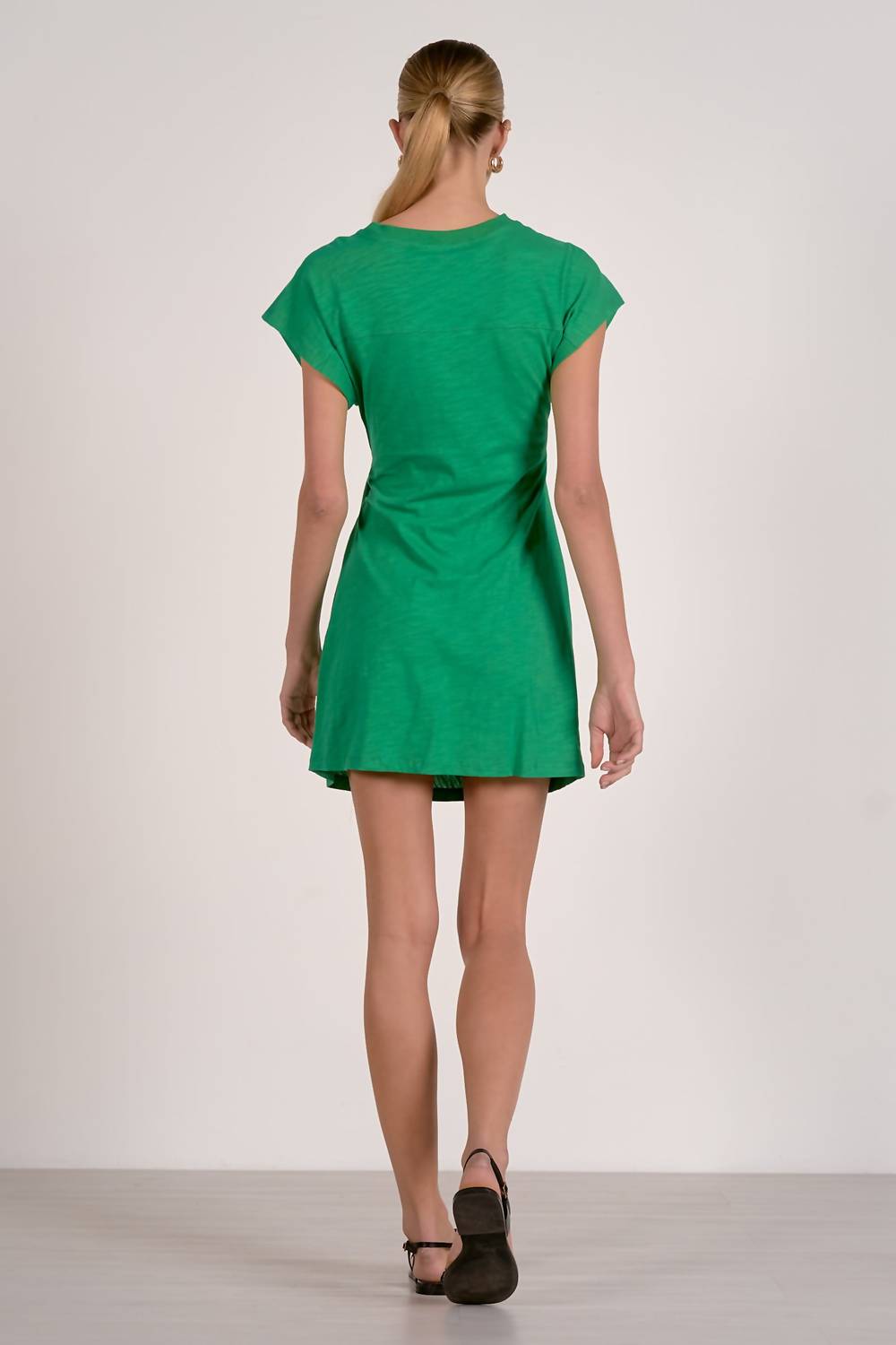 Elan - Side Tie Mini Dress