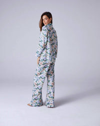 Noblesse Oblige Liberty Pajamas Bottom in blue - women's pants - alternate view