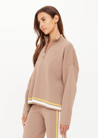 The Upside - Carter Half-zip Knit Top