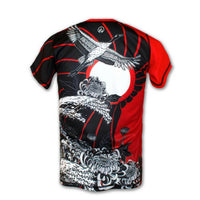 Inknburn - Men's Moonlit Crane Tech Shirt