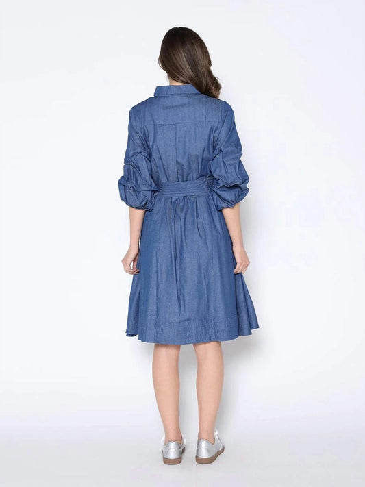 Gracia - Cotton Denim Dress