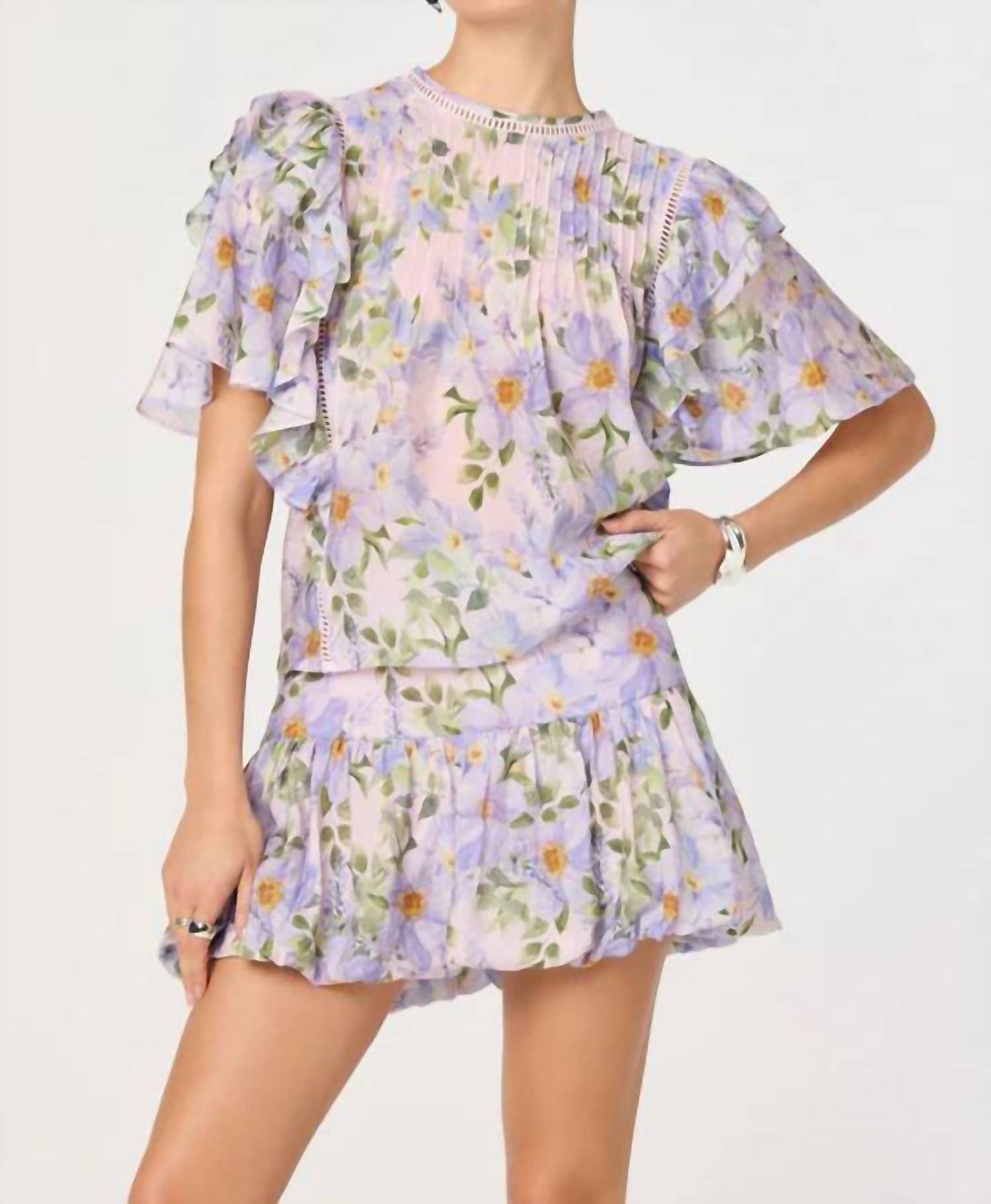 Astr - Kinley Top And Alea Skirt Set