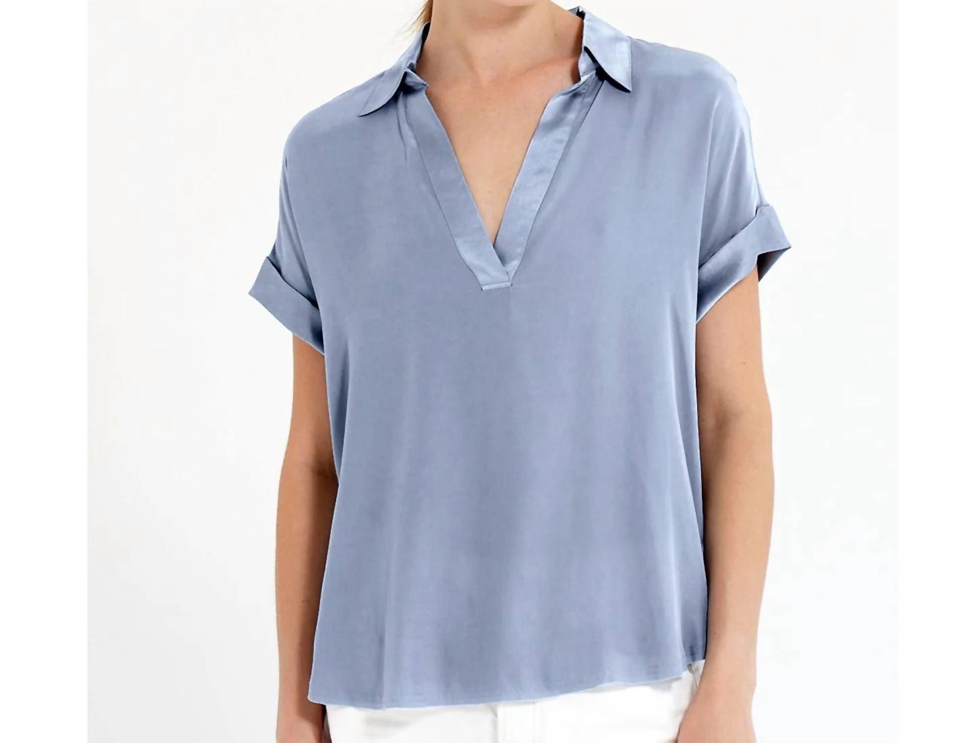 Go By Go Silk - Polo Top