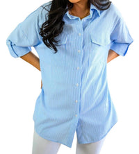 Jodifl - Striped Button Down Shirt