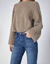 Unpublished - Georgia Mid Rise Straight Leg Jeans