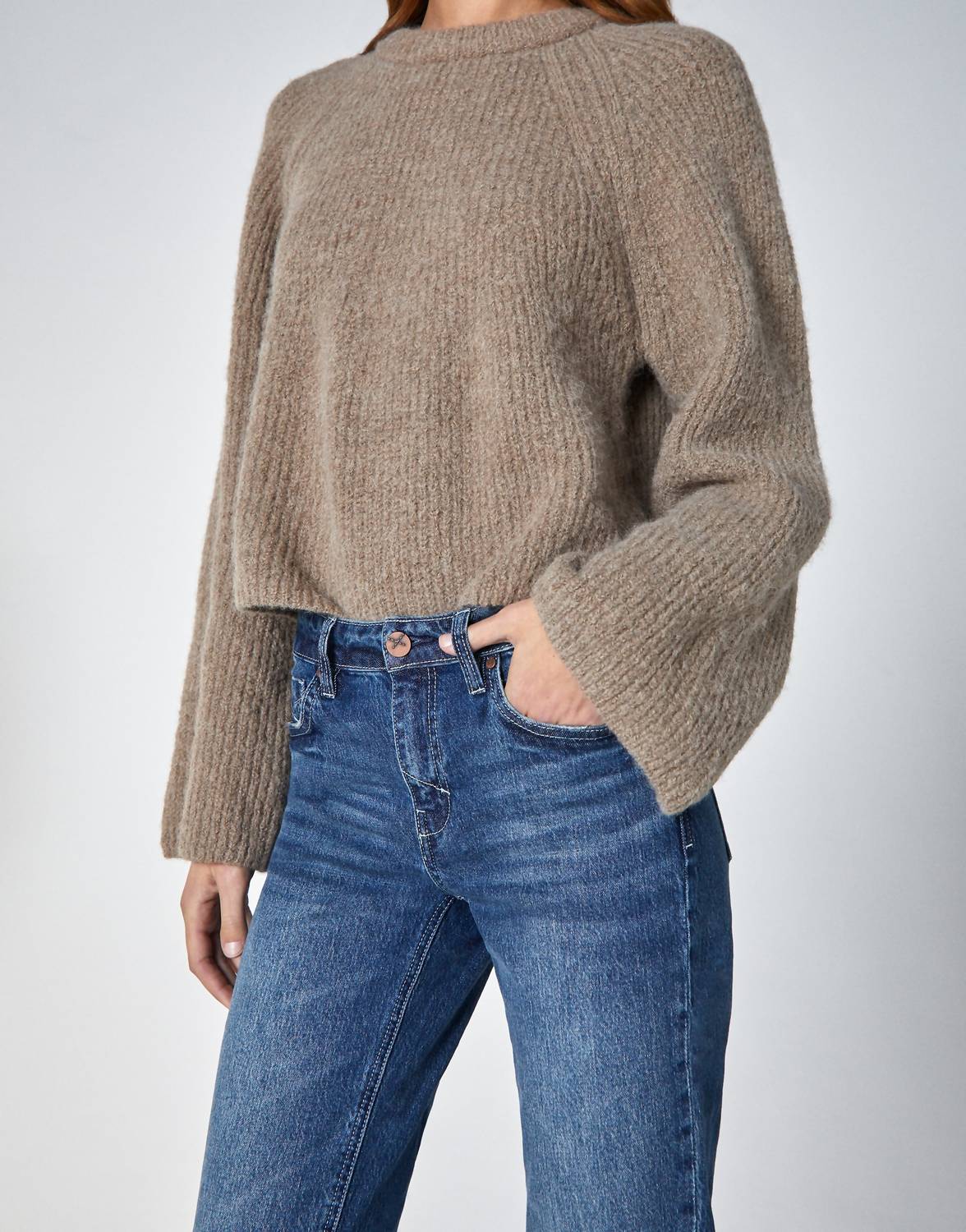Unpublished - Georgia Mid Rise Straight Leg Jeans