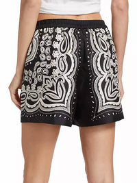 Nili Lotan - Frances Printed Silk Short