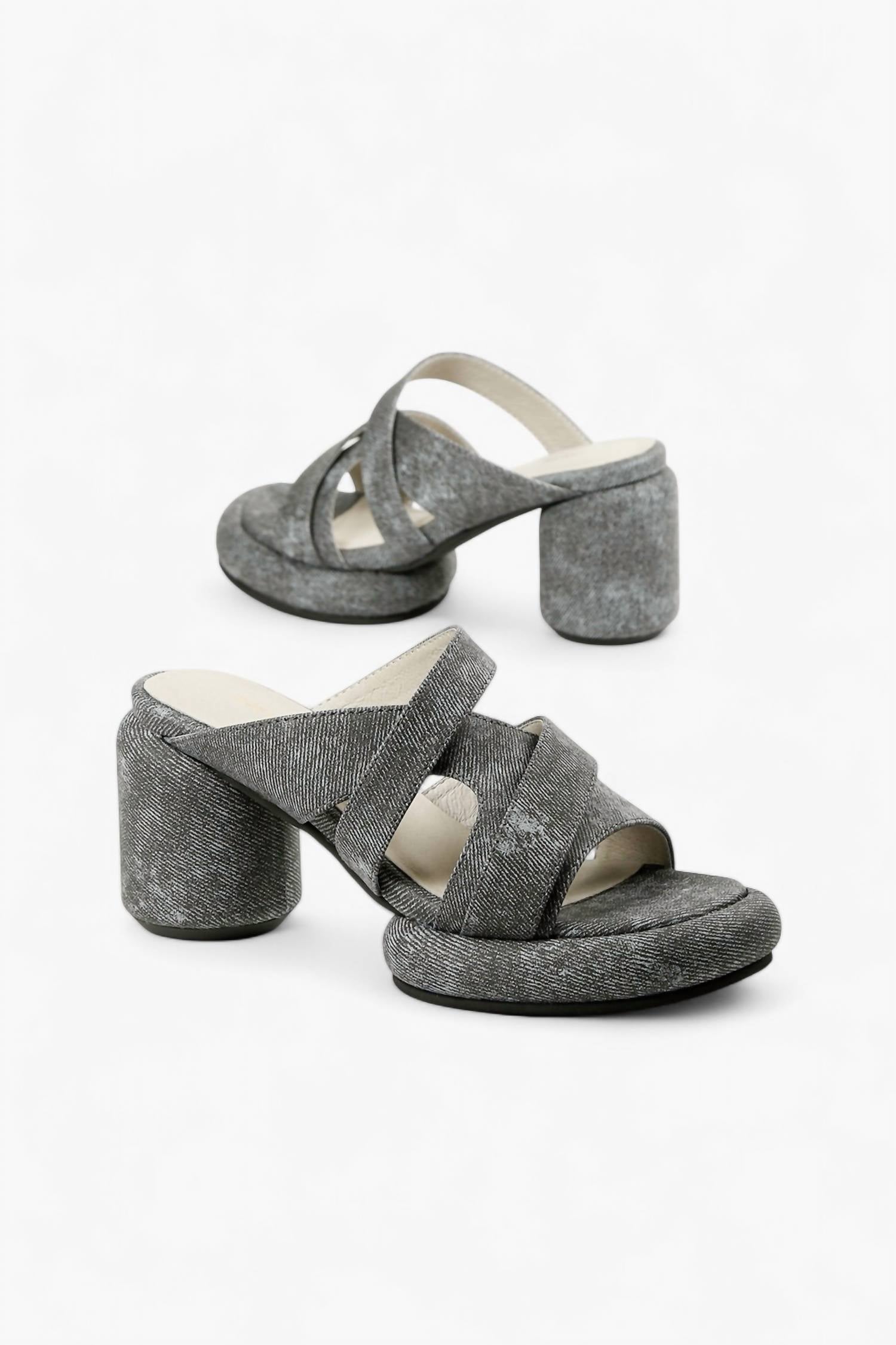 All Black - Women's Mod Overlay Mules