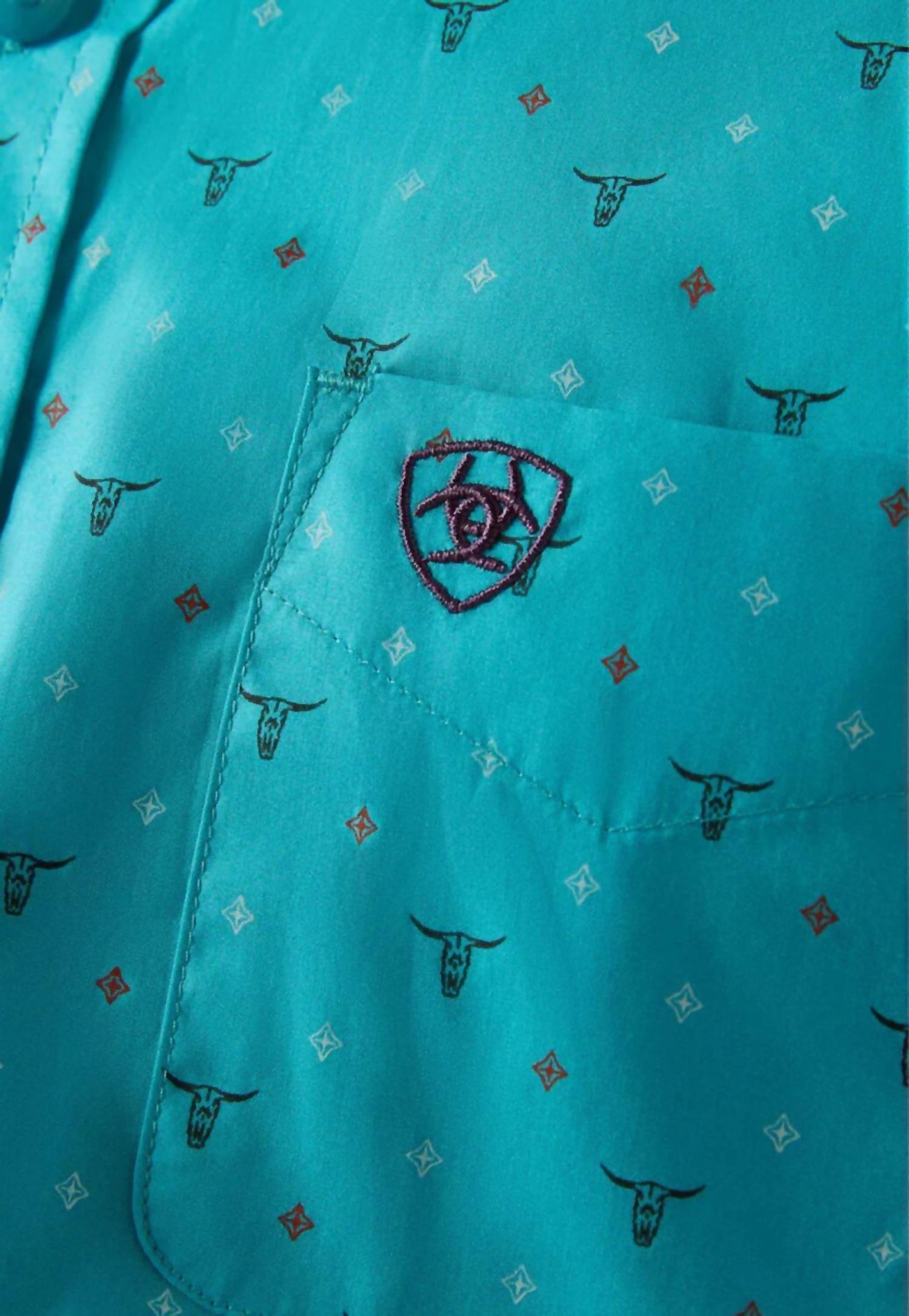 Ariat - Boy's Willke Long Sleeve Button Shirt