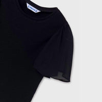 Mayoral - Girl's Fluster Sheer Sleeve Top