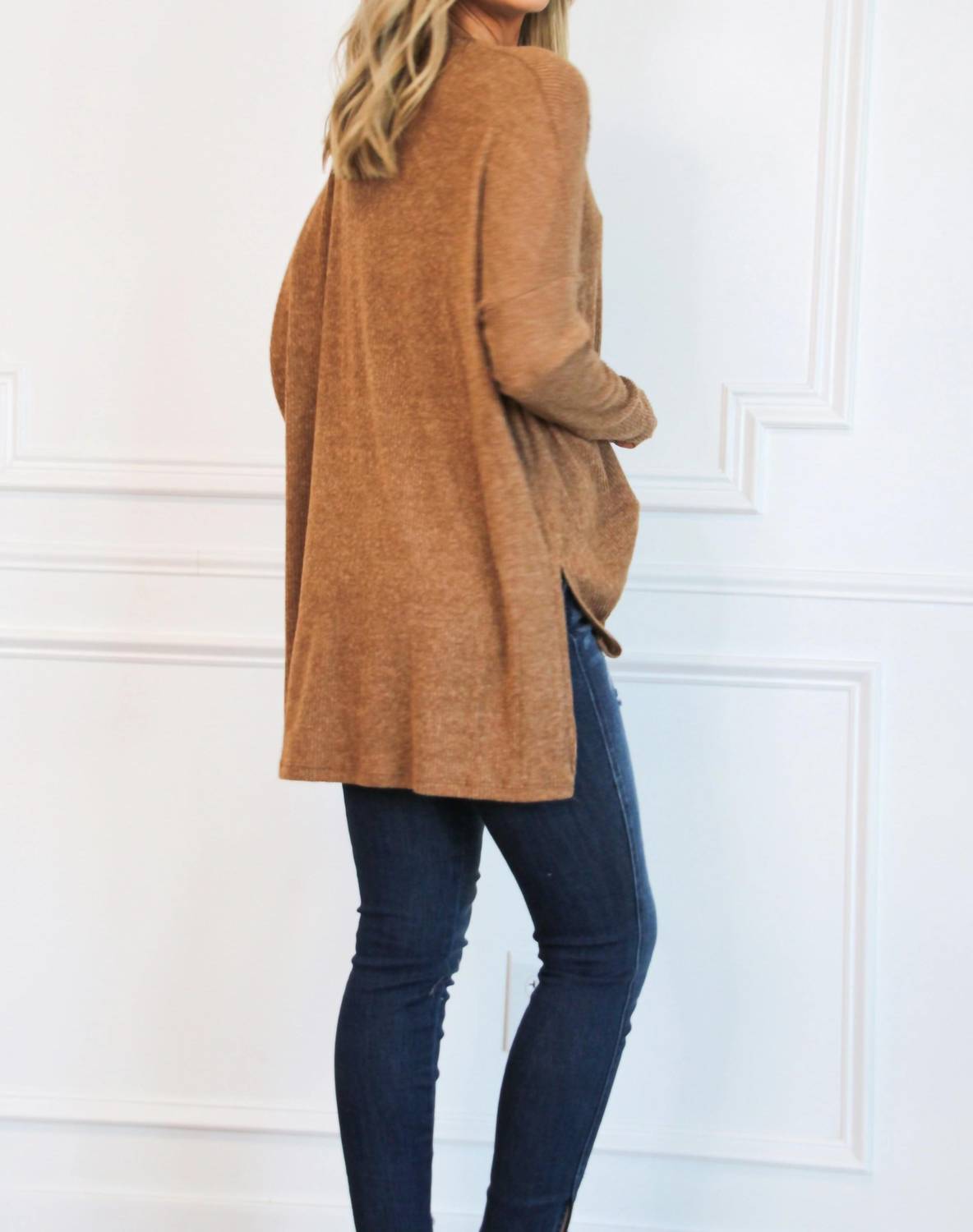 Zenana - Comfy Every Day Ribbed Oversized Lightweight Sweater