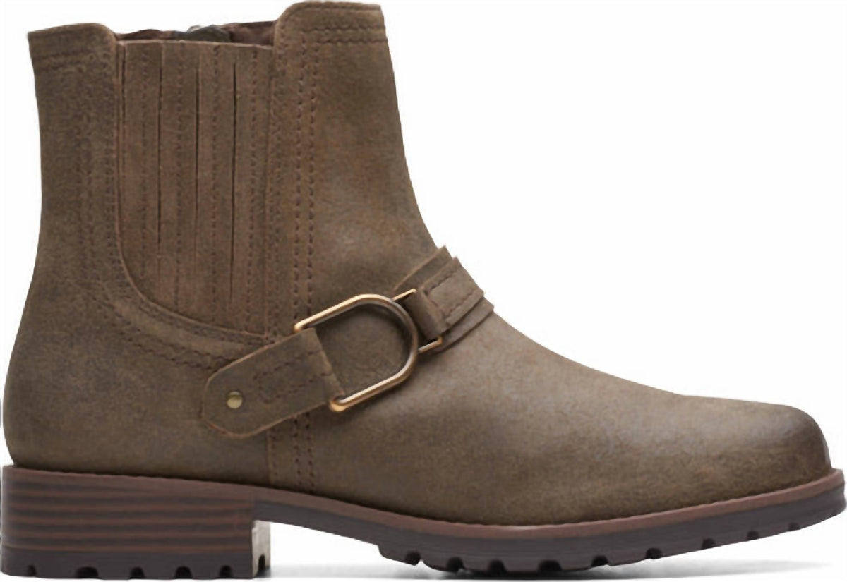 Clarks - Women's Aspra Buckle Casual Dress Boots