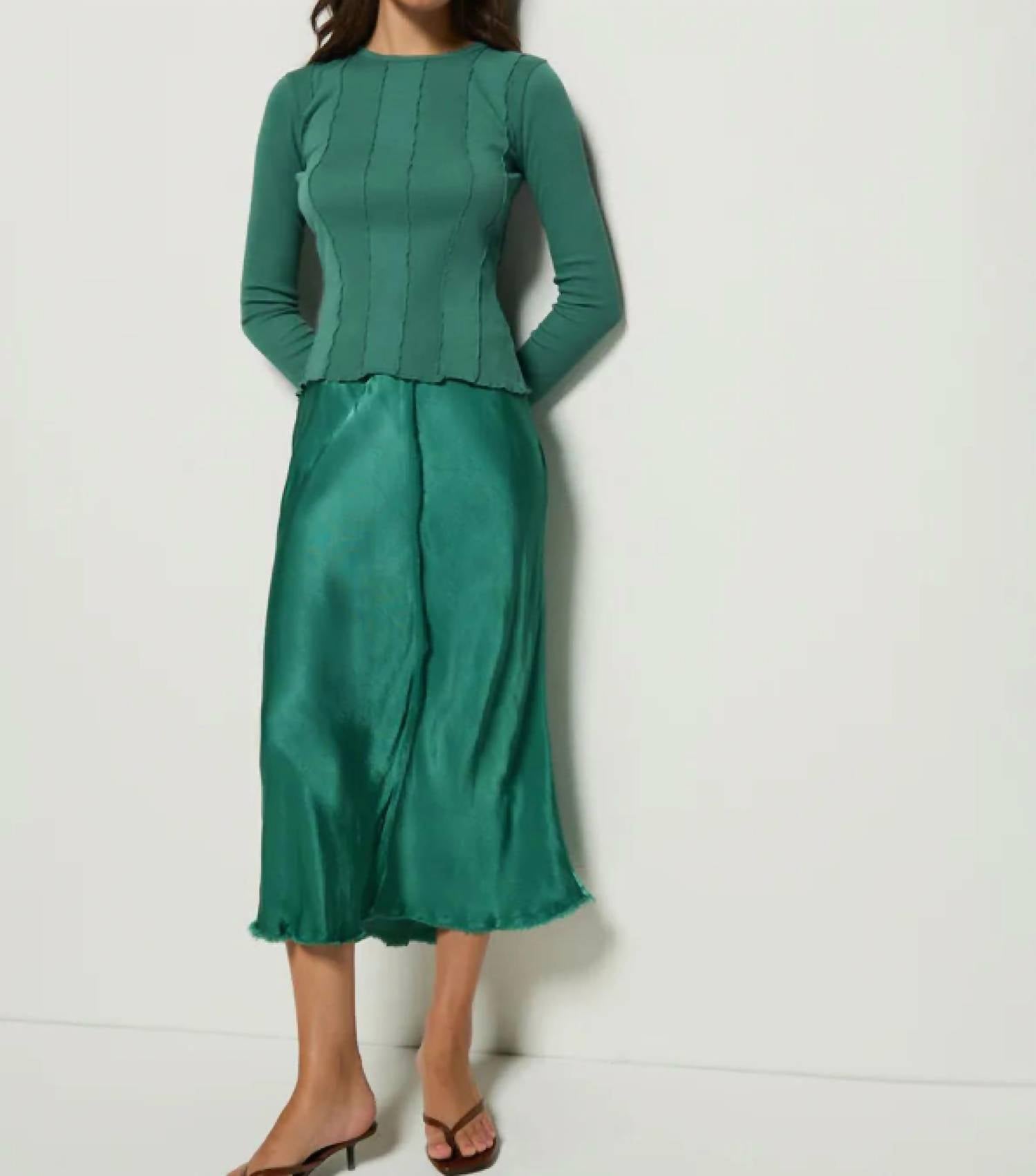 Nation Ltd - Lola Seamed Midi Skirt