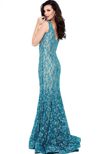 Jovani - Sleeveless Evening Gown