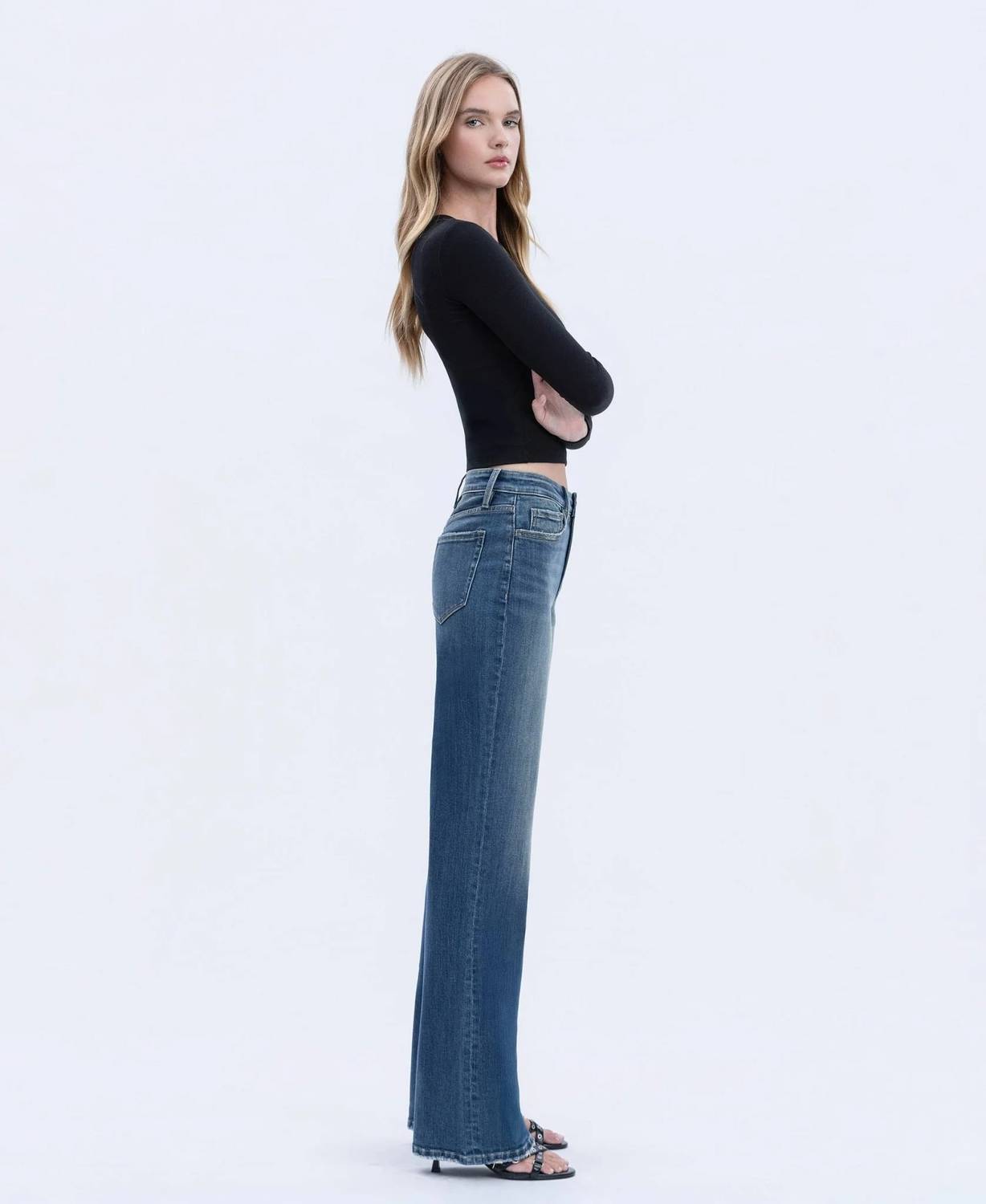 Flying Monkey - Full Length Vintage Flare Jeans