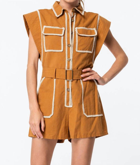 Ciebon - Crochet Detail Romper