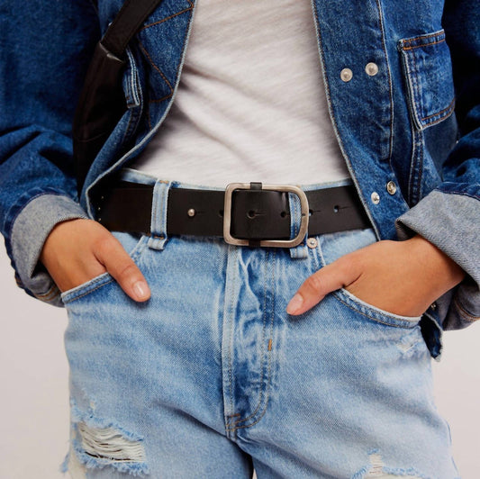 Free People - Women's Gallo Leather Belt