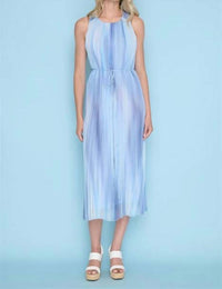 Picadilly - Sleeveless Pleated Midi Dress