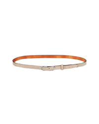 Rag & Bone Women's Baby Rounded Rebound Belt in lightsand - women's accessory