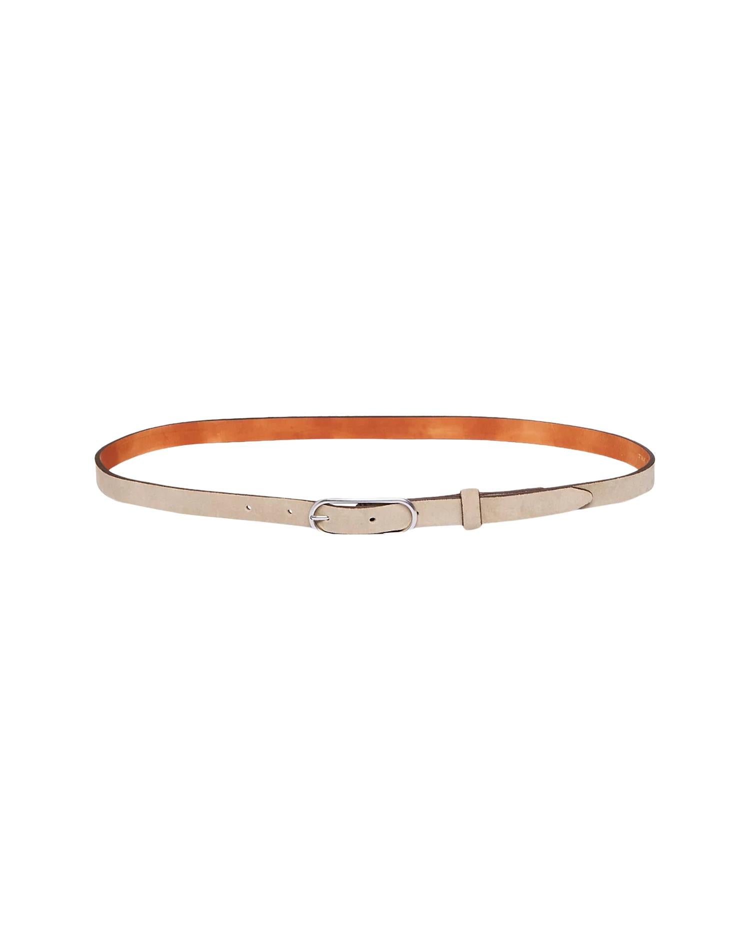 Rag & Bone Women's Baby Rounded Rebound Belt in lightsand - women's accessory