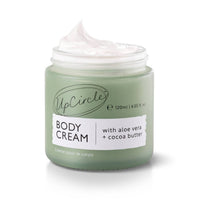 Upcircle - Vegan Body Cream With Aloe Vera and Cocoa Butter For Dry Skin