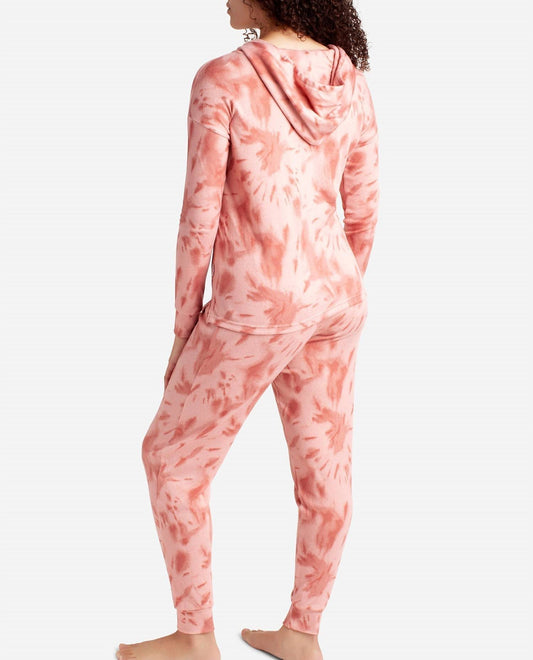 Danskin - Hooded Hacci Sleep Set With Jogger