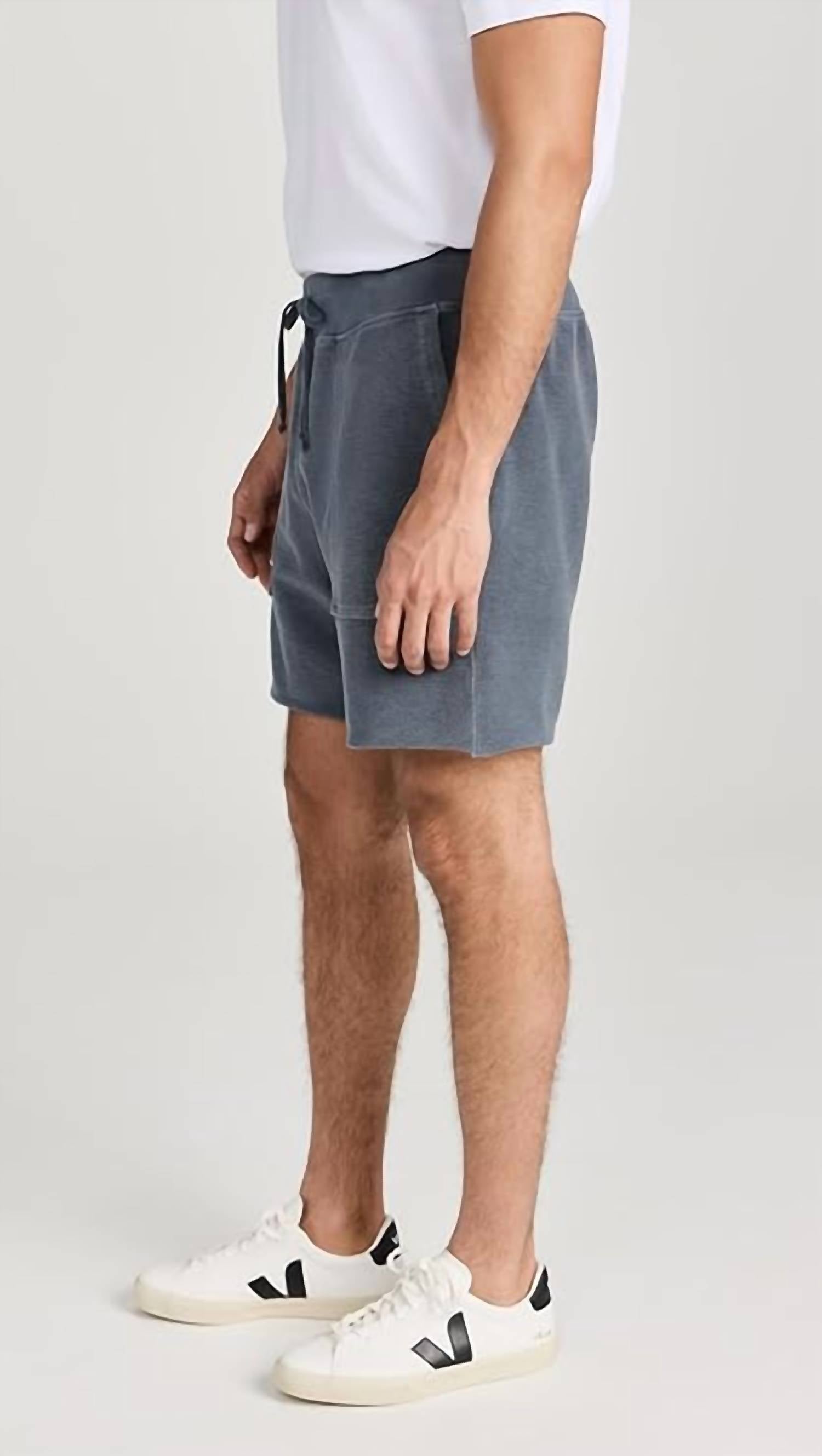 Save Khaki United - Organic Heather Fleece Utility Short