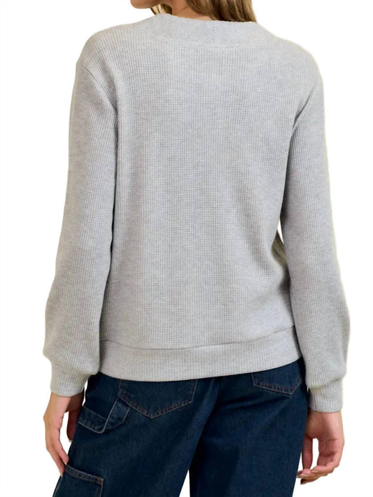 Doe And Rae - Waffle Knit Top