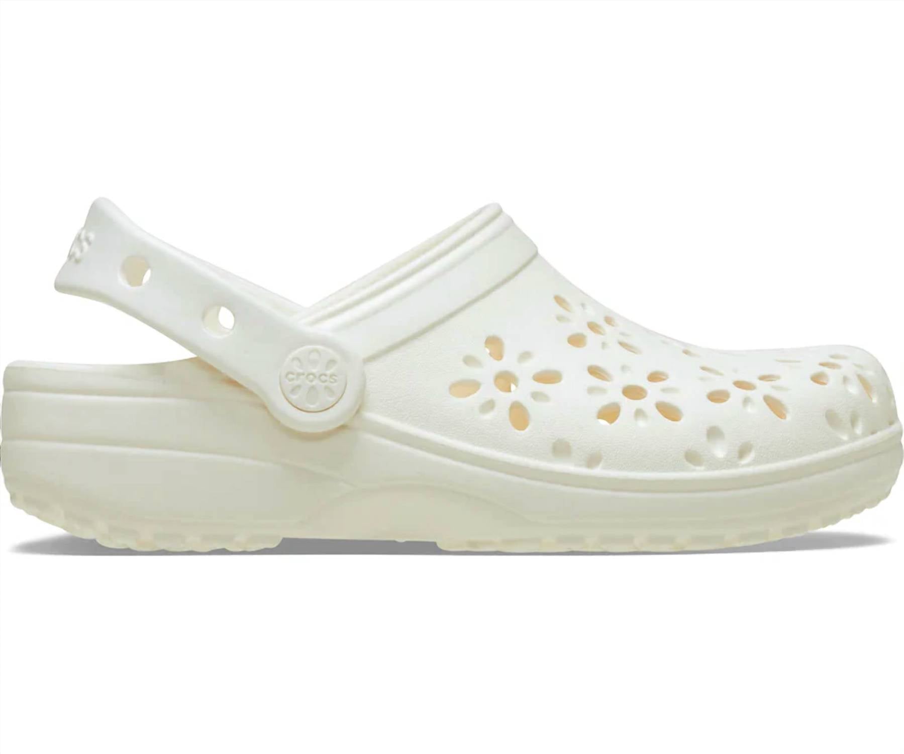 Crocs - Women's Classic Floral Cut Out Clog