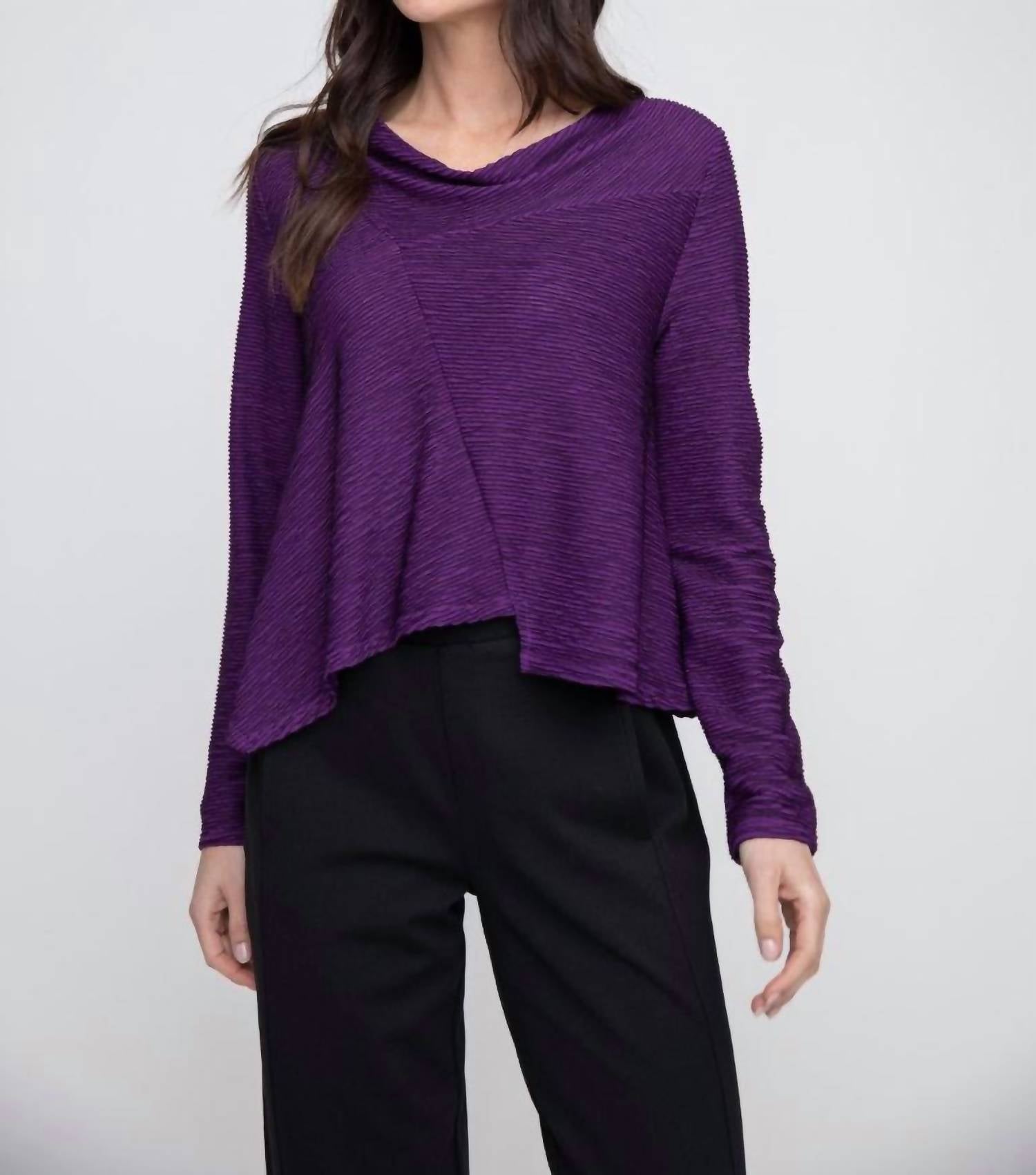 Liv By Habitat - Arty Stripe Draped Neck Topper