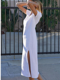 Lna - EASY TEE SLUB DRESS