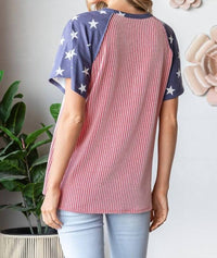 Heimish Usa - American Star Button Up Top
