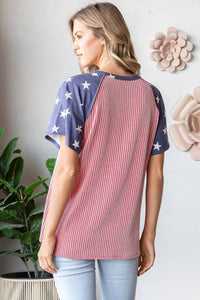 Heimish Usa - American Star Button Up Top