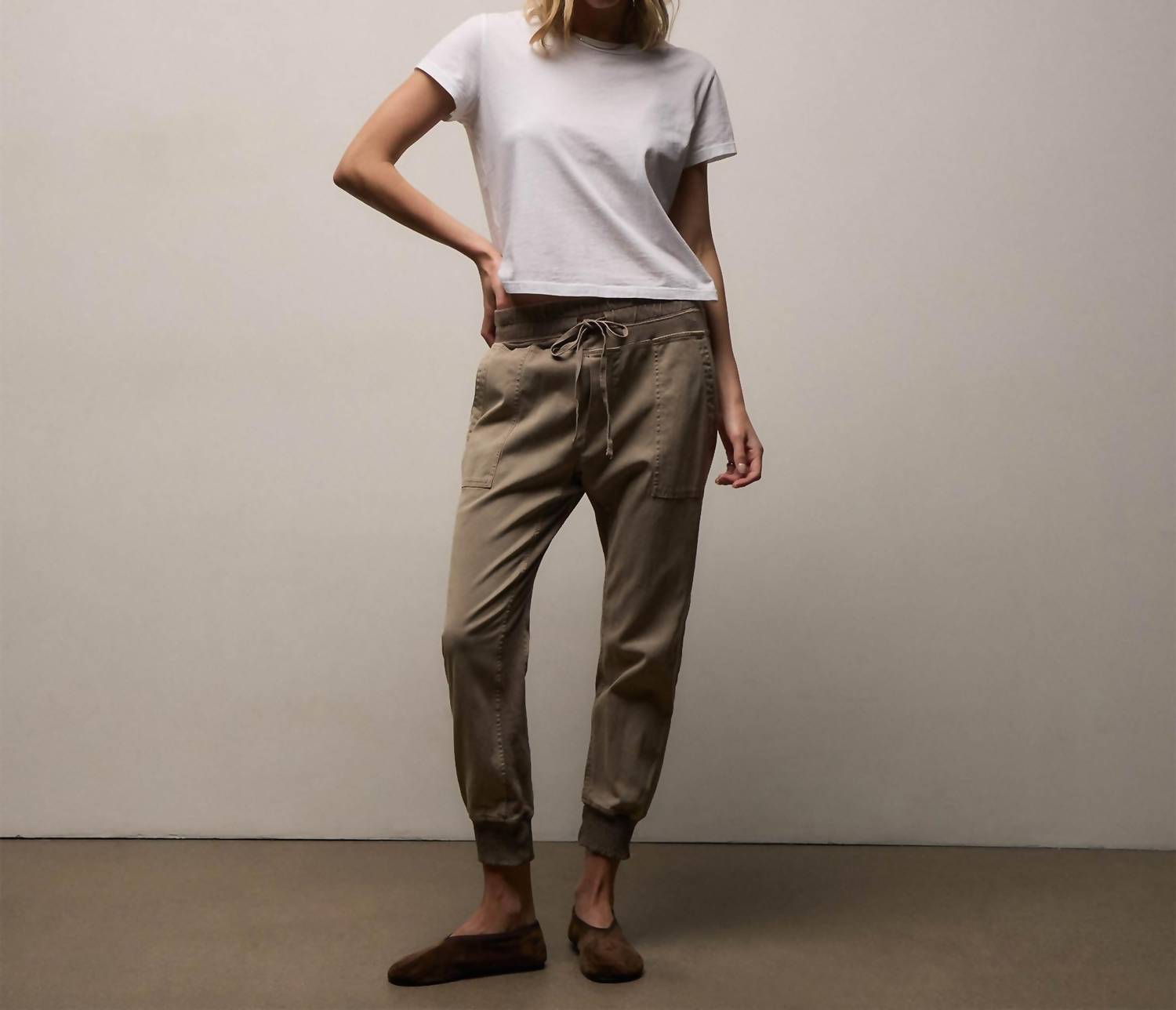 James Perse - Mixed Media Pants