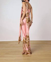 Rococo Sand - Fawn Strapless Maxi Dress