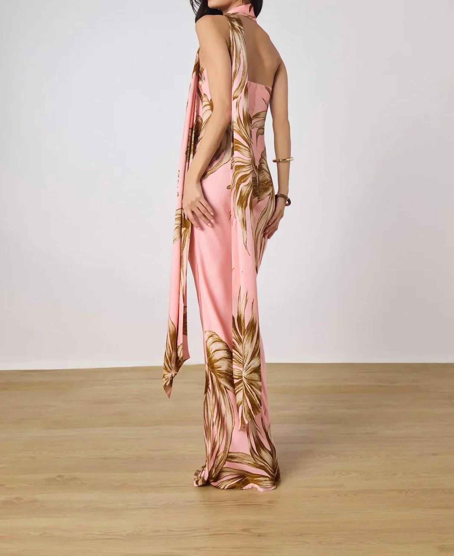 Rococo Sand - Fawn Strapless Maxi Dress