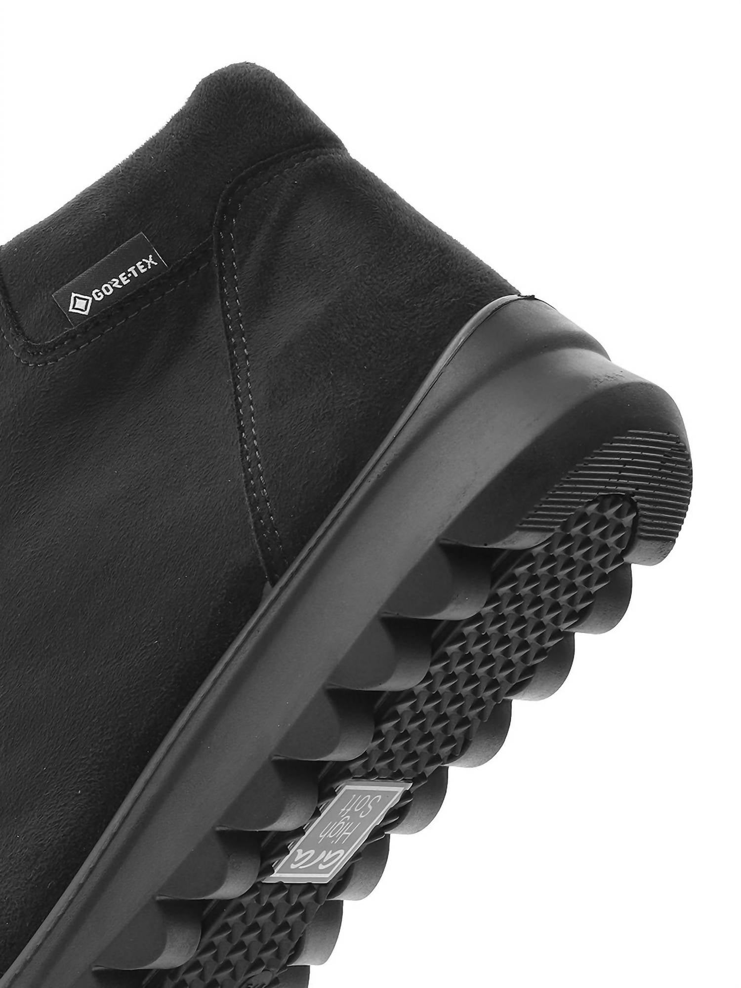 Ara Women's Toronto Ankle Boots in black - women's shoe - detail view