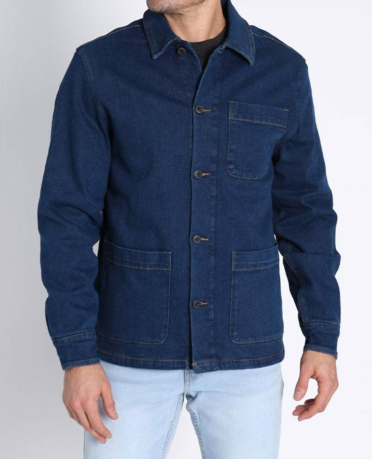 Jachs New York - Stretch Denim Wooster Chore Coat
