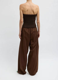 Tibi - Garment Dyed Silky Cotton Winslow Pants