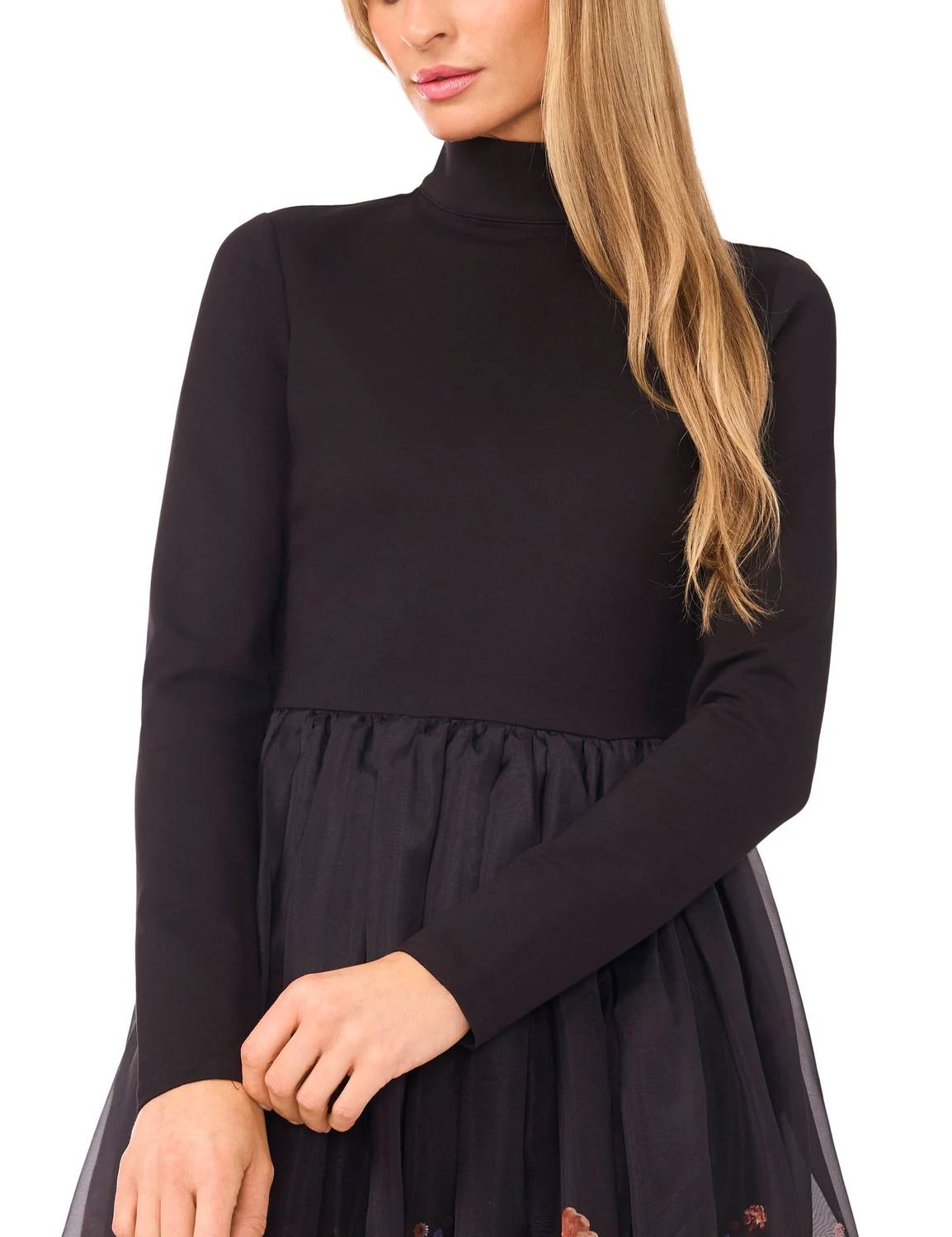 Ted Baker - Florine Turtleneck Combo Maxi Dress