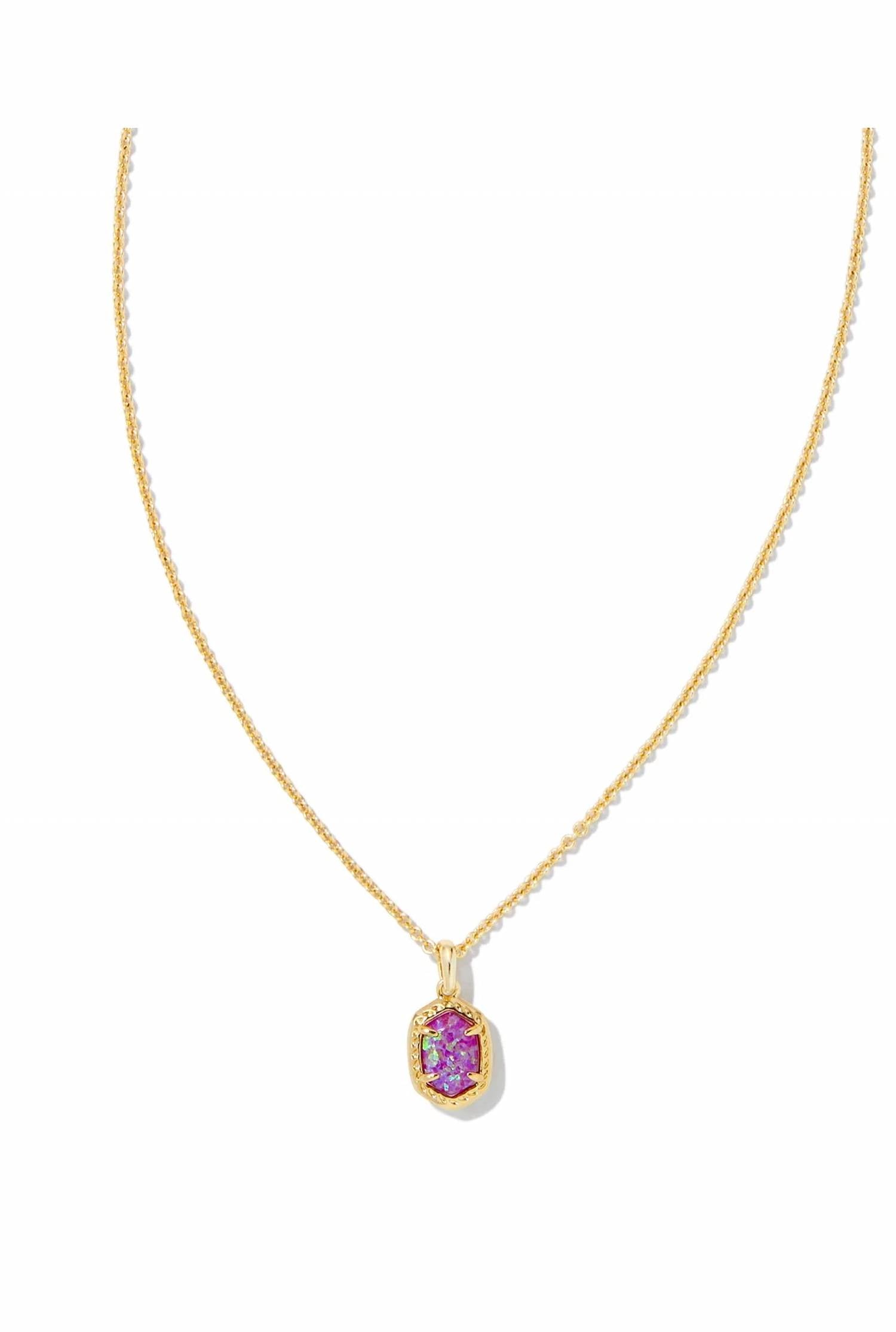 Kendra Scott - Women's Daphne Framed Short Pendant Necklace