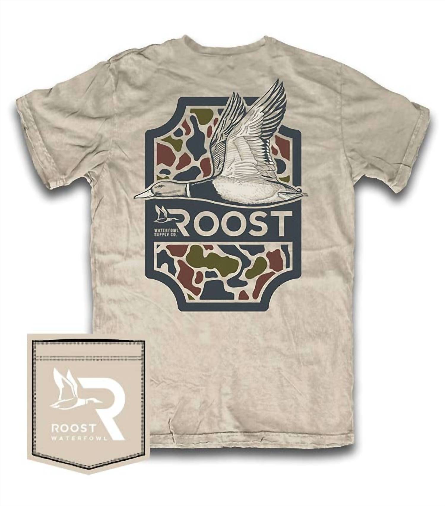 Fieldstone - Kid's Roost Camo Shield Tee