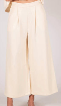 Collective - Modal Wide Leg Culotte Pants