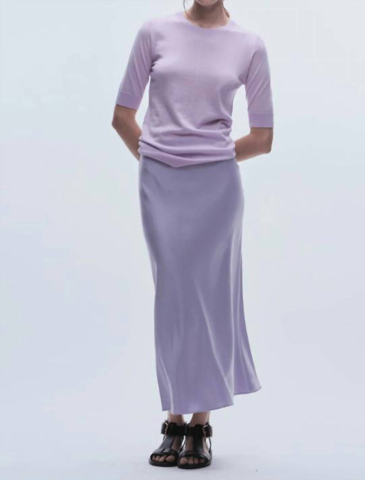 Saint Art - Talia Charmeuse Maxi Skirt